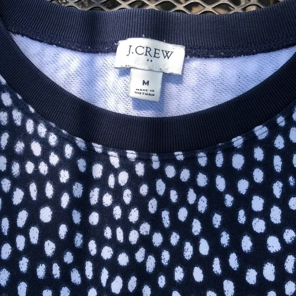 J.crew factory printed sweatshirt, size medium - Picture 2 of 3